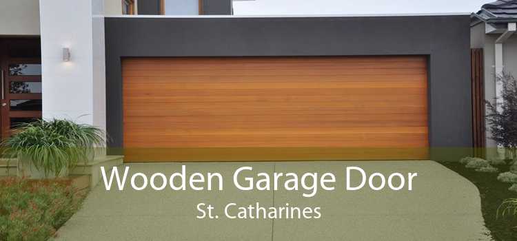 Wooden Garage Door St. Catharines